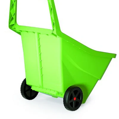 Садовий пластиковий візок PROSPERPLAST LOAD & GO, 95 л - оливковий