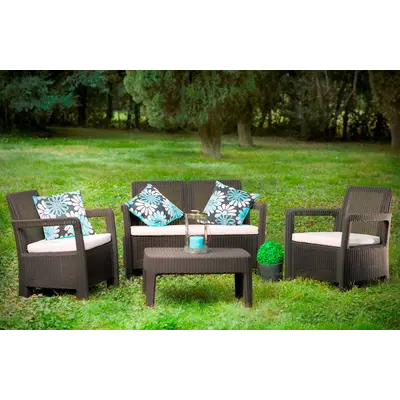Комплект садових меблів Keter Tarifa lounge set