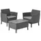 Комплект садових меблів Keter Salemo balcony set, капучіно - пісок