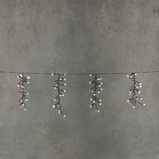 Гірлянда "Кольорова бахрома", "Luca Lighting", 9,2 м, мультикольорова