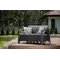 Диван пластиковий садовий Keter Corfu II Love seat, графіт