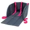 Матрац-сидіння для санок Snower, сірий з рожевим