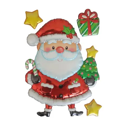 Наклейка для вікон Jumi "Санта", 21х15 см