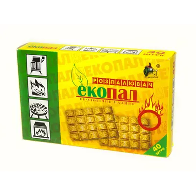 Розпалювач "Екопал", 40 брикетів