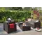 Комплект садових меблів Keter California 3 seater, коричневий
