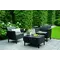 Комплект садових меблів Keter Salemo balcony set, графіт - прохолодний сірий