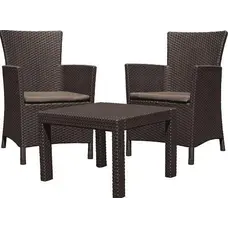 Комплект садових меблів Keter Rosario balcony set, коричневий