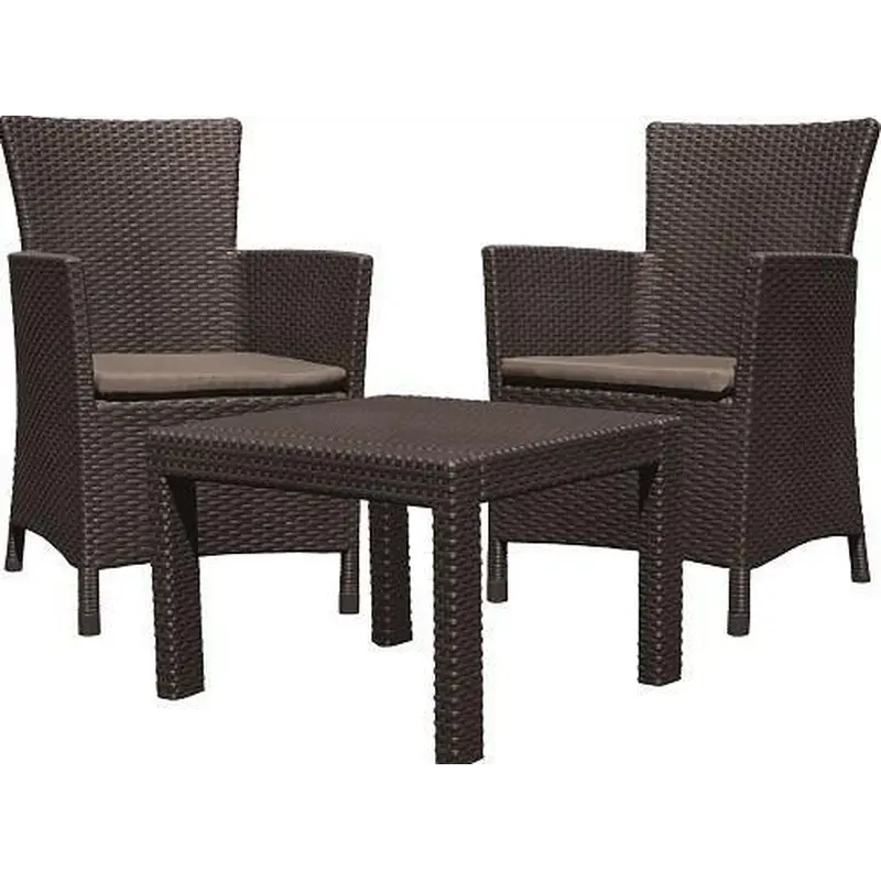 Комплект садових меблів Keter Rosario balcony set, коричневий Комплект садових меблів Keter Rosario balcony set, коричневий