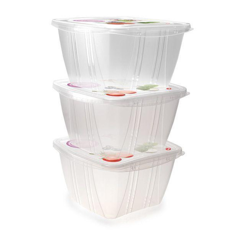 Контейнери для продуктів, 1,0 л, 3 шт.