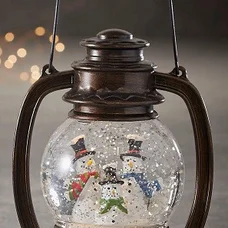 Декоративний ліхтарик в ас., Сніговик, Luca Lighting