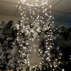 Гірлянда підвісна "Канделябр", "Luca Lighting", 1х0,3 м, колір білий