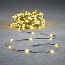 Гірлянда "Струна", зелена "Luca Lighting", 15 м, 200 LED теплий білий