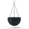 Горщик для рослин Keter Rattan hanging sphere з ланцюжками підвісний, антрацит, 8,6 л