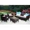 Комплект садових меблів Keter Salemo 3 seater set, коричневий