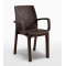 Стілець садовий пластиковий BICA Verona armchair, коричневий