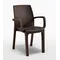 Стілець садовий пластиковий BICA Verona armchair, коричневий
