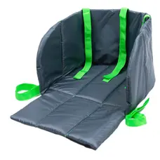 Матрац-сидіння для санок Snower, сірий з салатовим