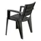 Стілець садовий пластиковий BICA EMMA, графіт