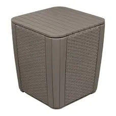 Стіл-скриня пластикова Keter Luzon Flat, бежевий