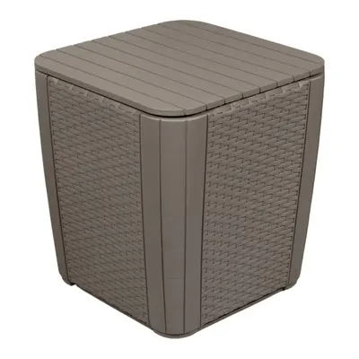 Стіл-скриня пластикова Keter Luzon Flat, бежевий