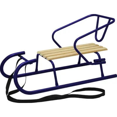 Санки зимові Snower "Сніжок", фіолетові