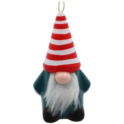 Прикраса-підвіска Chomik Гном комлект 3 шт, 12 см, мікс