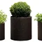 Горщик для квітів Keter 39 л. Cylinder Planter Large, коричневий