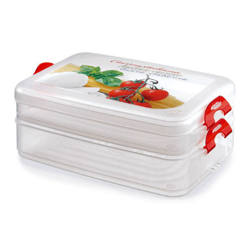 Контейнер для продуктів 2-ярусний, 2 л
