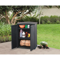 Ящик для зберігання KETER RATTAN STYLE - BASE SHED Compact Garden 230 л