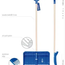 Лопата Prosperplast Alpin 2A, 49*140 см.