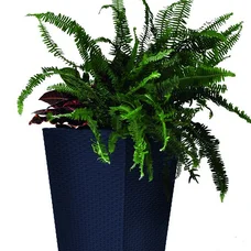 Горщик для рослин Keter Medium Rattan Planter сірий