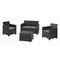 Комплект садових меблів Keter Emma 2 seater set, стіл-скриня, сірий Комплект садових меблів Keter Emma 2 seater set, стіл-скриня, сірий