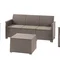 Комплект садових меблів Keter Emma 3 seater set, стіл-скриня, бежевий
