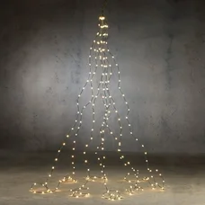 Гірлянда "Конус", "Luca Lighting", 1,6+6 м, колір теплий білий