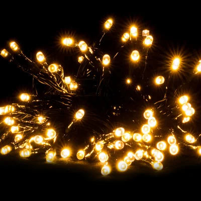 Гірлянда 14,7 м., "Змійка", "Luca Lighting", колір теплий білий