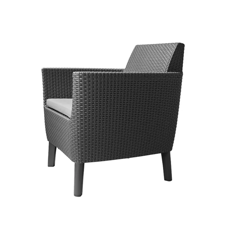 Комплект садових меблів Keter Salemo 3 seater set, графіт Комплект садових меблів Keter Salemo 3 seater set, графіт