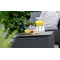 Комплект садових меблів Keter Salemo 3 seater set, графіт Комплект садових меблів Keter Salemo 3 seater set, графіт