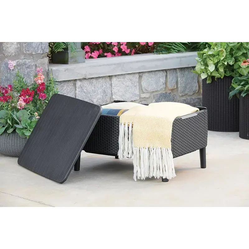 Комплект садових меблів Keter Salemo 3 seater set, графіт Комплект садових меблів Keter Salemo 3 seater set, графіт