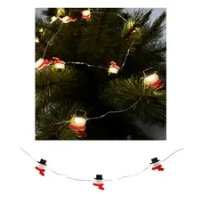 Гірлянда-струна "Сніговик" Chomik, 2,2 м, 20 LED теплий білий