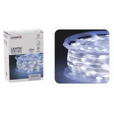 Гірлянда-струна на котушці Chomik, 49,9+3 м, 500 LED холодний білий