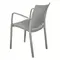 Стілець садовий пластиковий BICA Olga, бежево-сірий
