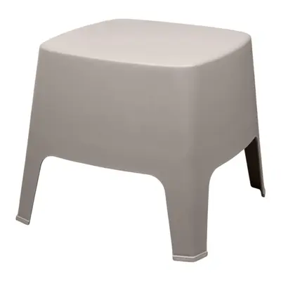 Столик-табурет приставний Prosperplast Milane, сіро-бежевий