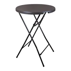 Стіл складаний круглий, Time Eco ТЕ-1848, графіт, 0.8 м