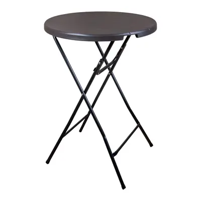 Стіл складаний круглий, Time Eco ТЕ-1848, графіт, 0.8 м