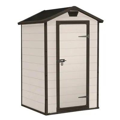 Садовий пластиковий будиночок Keter Manor 4x3, бежевий