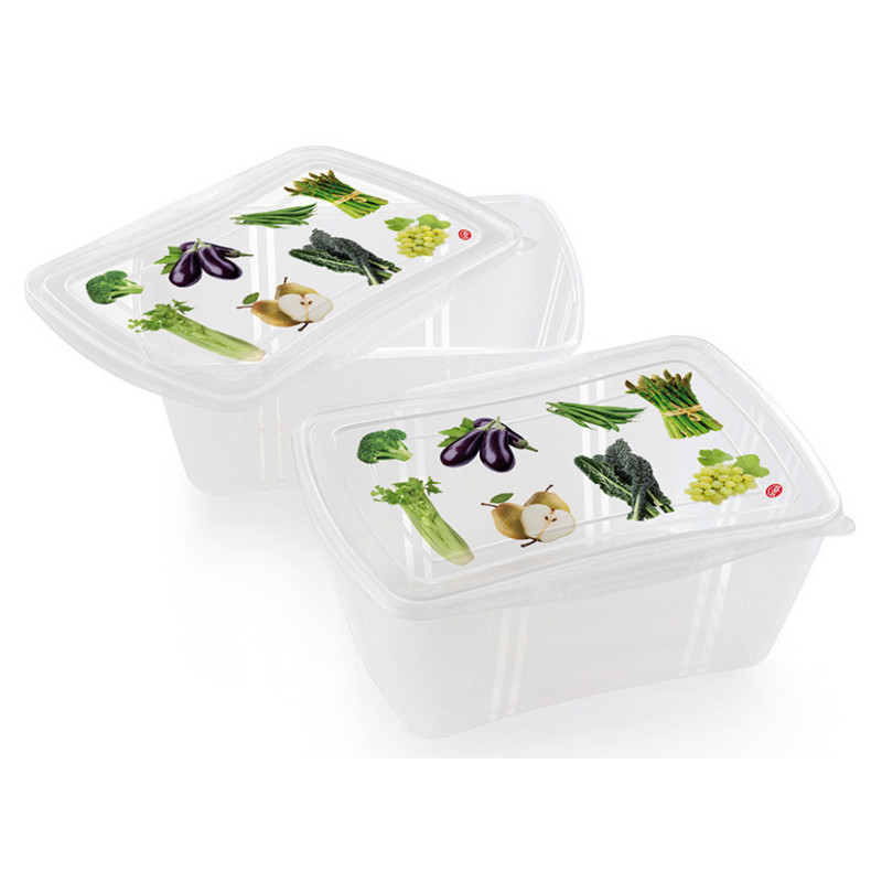 Контейнери для продуктів, 2,0 л, 2 шт.