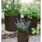Горщик для квітів Keter 18 л. Cylinder Planter Medium, коричневий