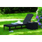 Шезлонг пластиковий Keter Jaipur Sun lounger, сірий