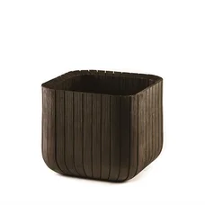 Горщик для рослин KETER CUBE PLANTER L, коричневий