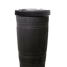 Ємність для збору дощової води Prosperplast Woodcan, 265 л чорна